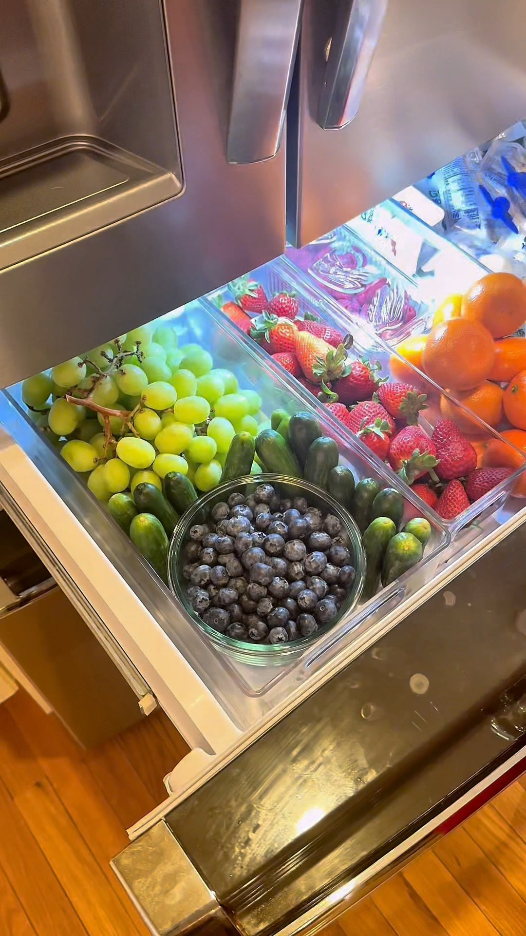 Fridge organization at its finest — some I have, some I want! 