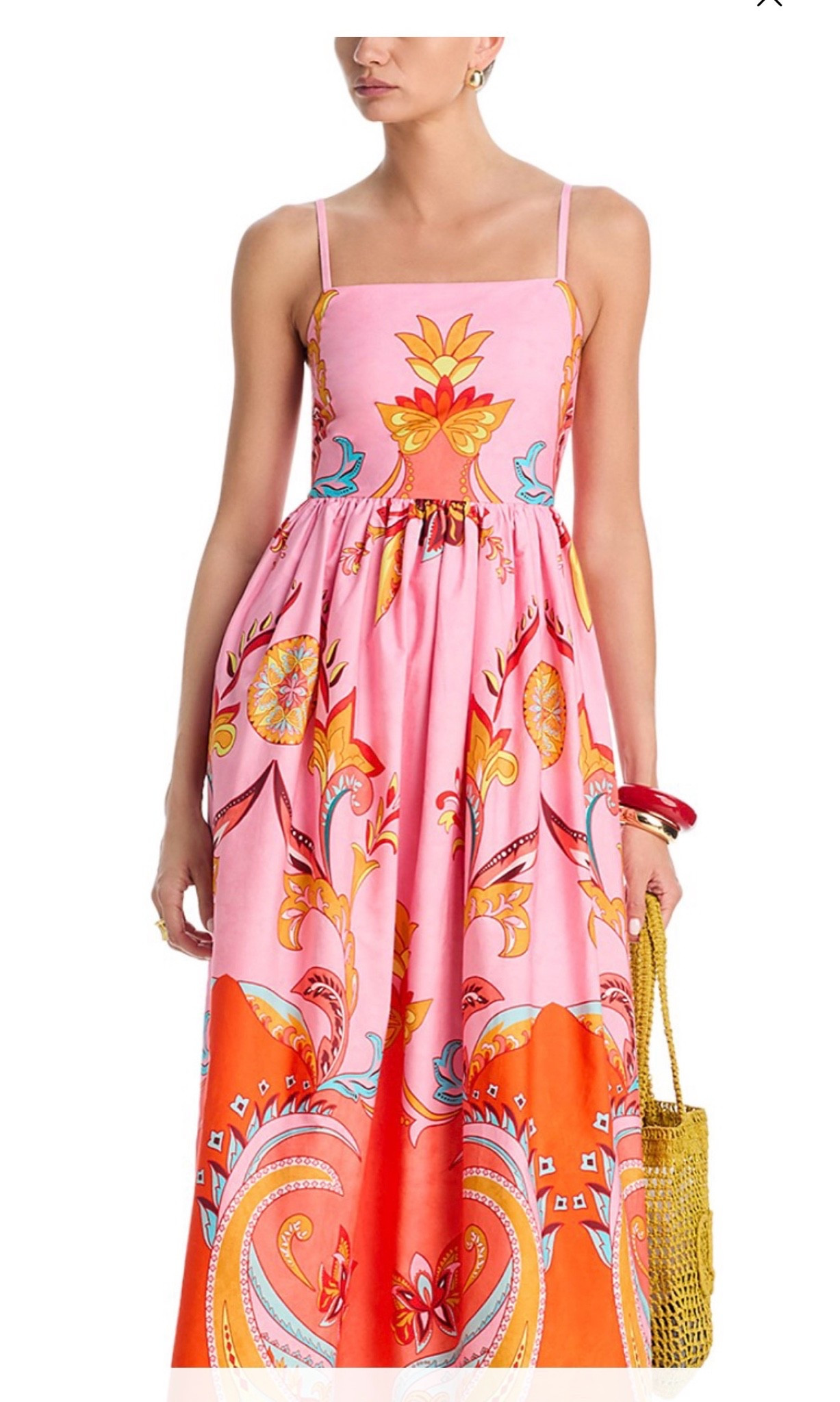 Aqua Paisley Midi Dress - Exclusive

#LTKSeasonal #LTKTravel #LTKWorkwear