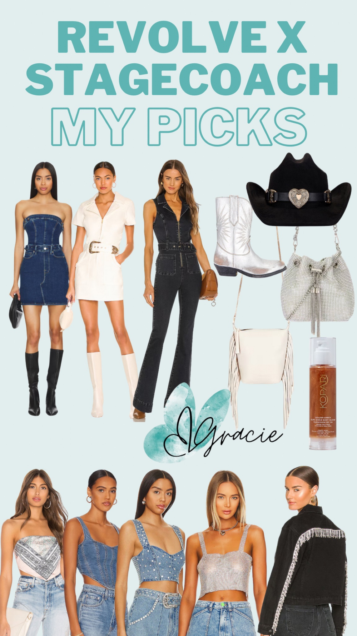 My picks from revolve for those attending the stagecoach festival! 

Country concert outfit
Stagecoach outfit
Country concert dress
Denim dress
Corset top
Cowboy boots


#LTKstyletip #LTKFestival