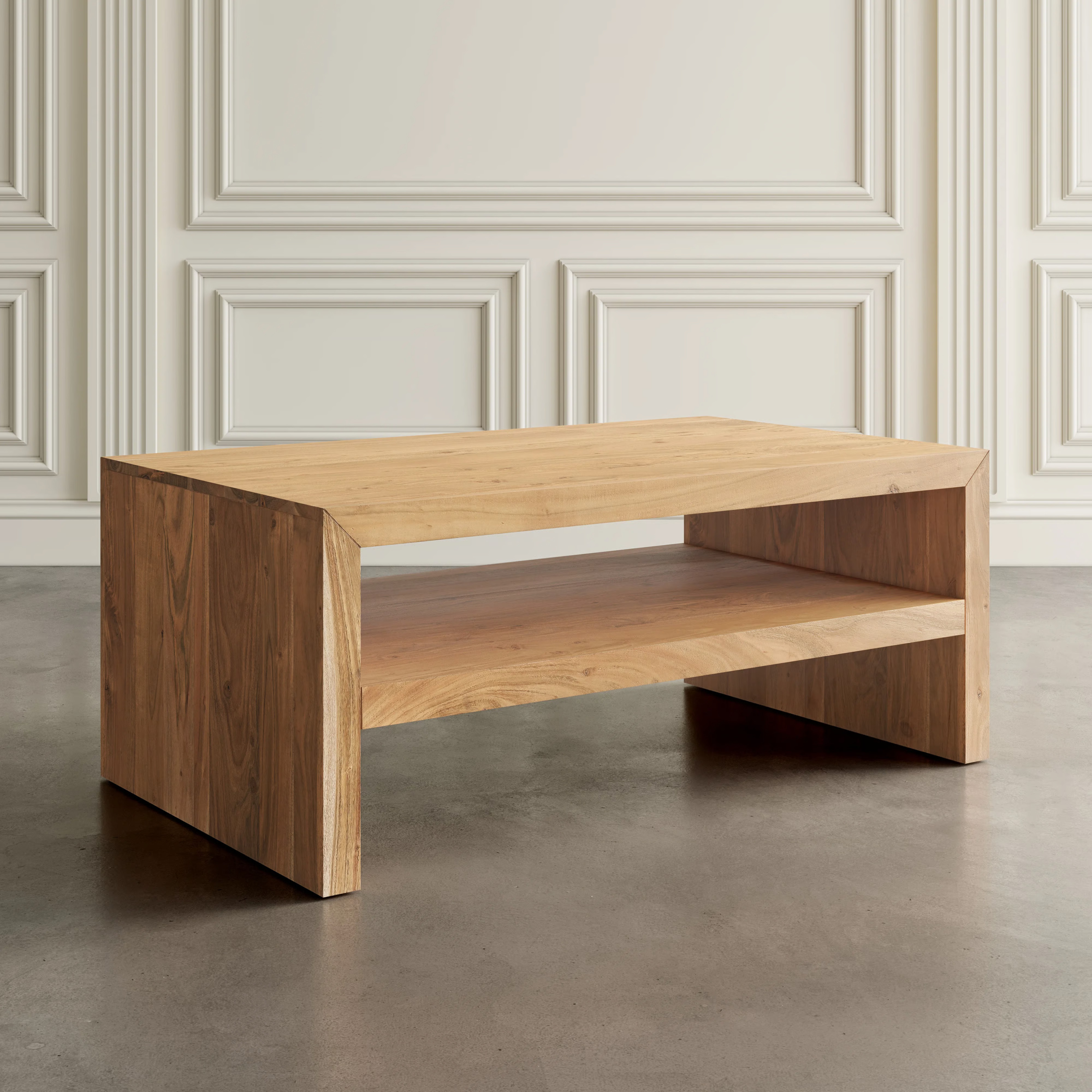 Lyndall Solid Wood Single Coffee Table | Wayfair North America
