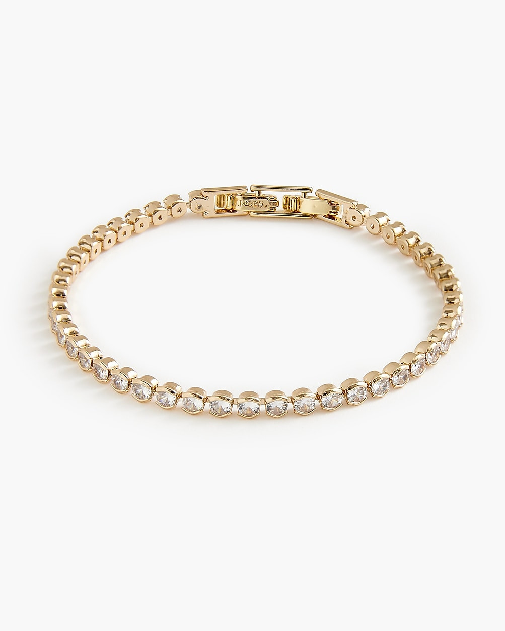 Crystal tennis bracelet | J.Crew Factory