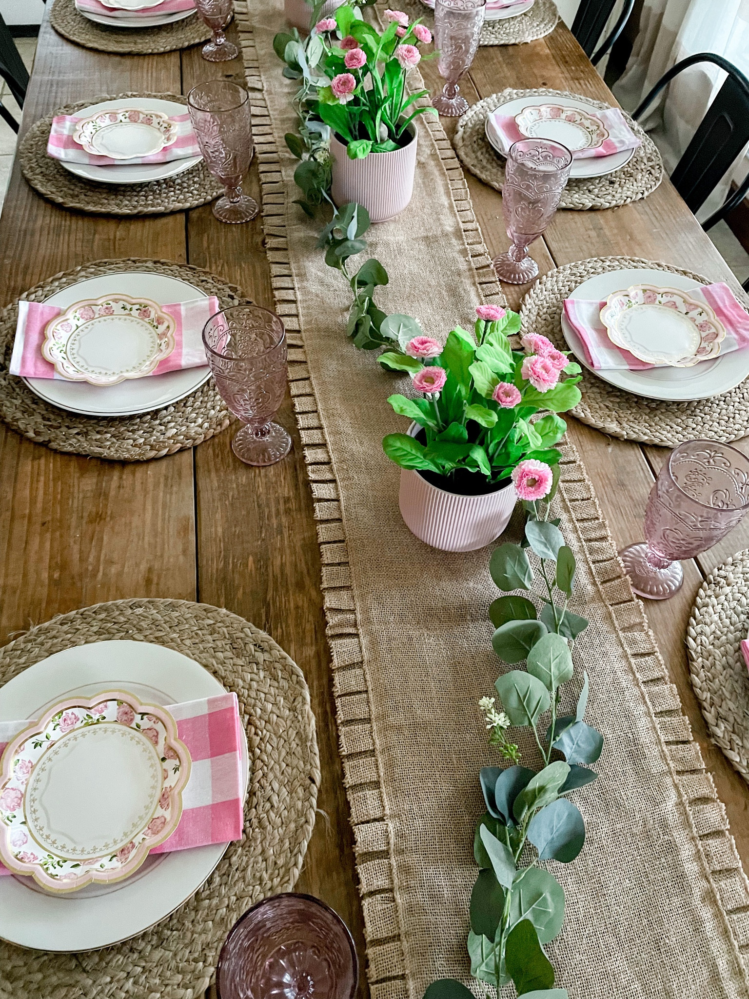 Spring tablescape from Amazon & Walmart!!🌸🌷

My white and gold dishes are from Dollar General and my pink flowers are from IKEA. Decorating on a budget!✨

#amazonhome #amazondining #walmarthome #walmartdining #pioneerwoman #springhouse #springhomedecor #springtable #springdecoration

#LTKSeasonal #LTKhome #LTKunder50