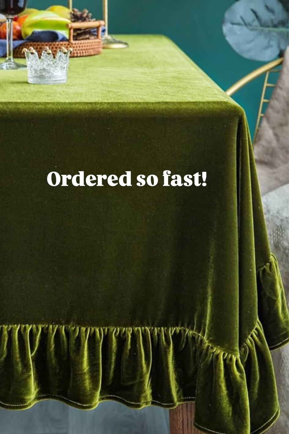 Christmas table cloth! Velvet table cloth for the holidays under $40

#LTKHoliday #LTKSeasonal #LTKFindsUnder50