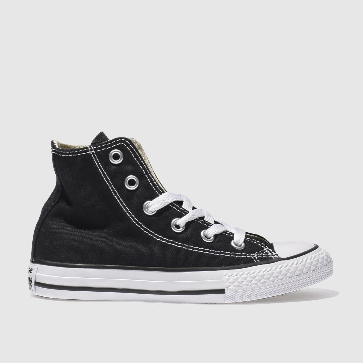 Converse black all star hi Junior Trainers | Schuh