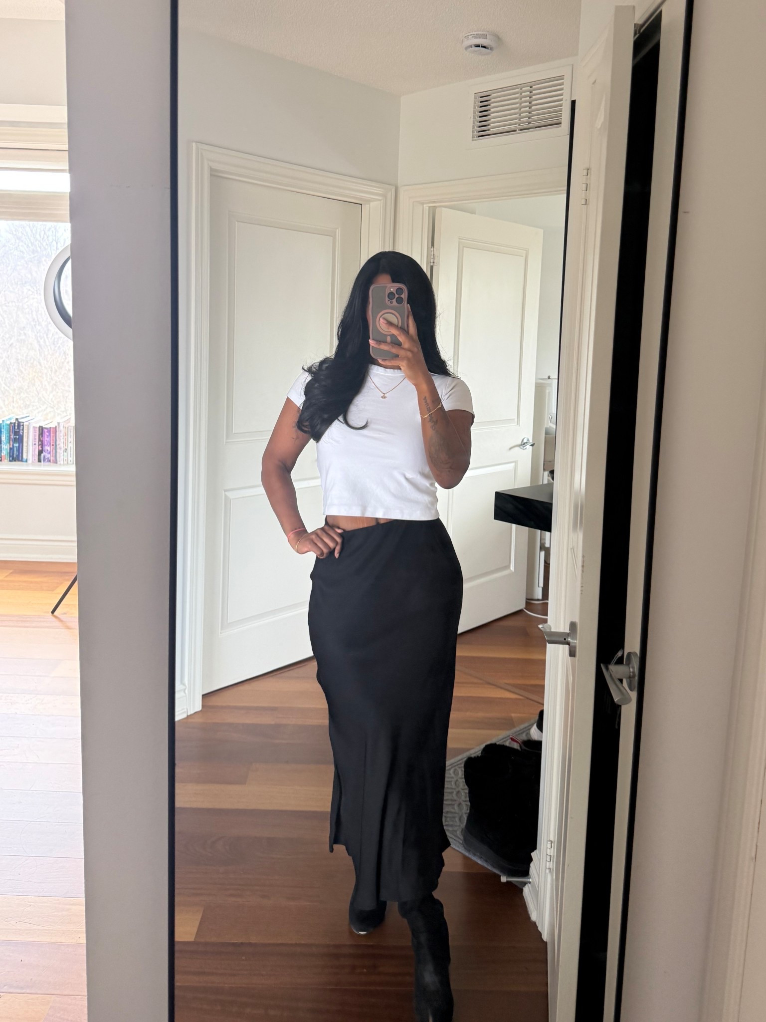 #satinskirt 

#LTKwedding #LTKdresses #LTKcanada