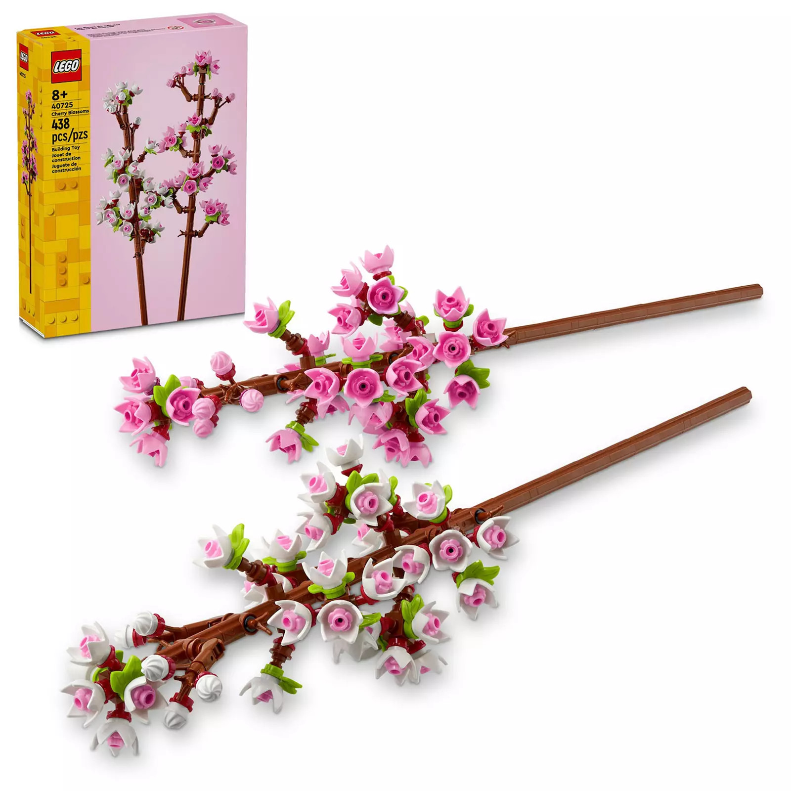 LEGO Cherry Blossoms Celebration Gift Cherry Blossom 40725 Building Kit (438 Pieces), Multi | Kohl's