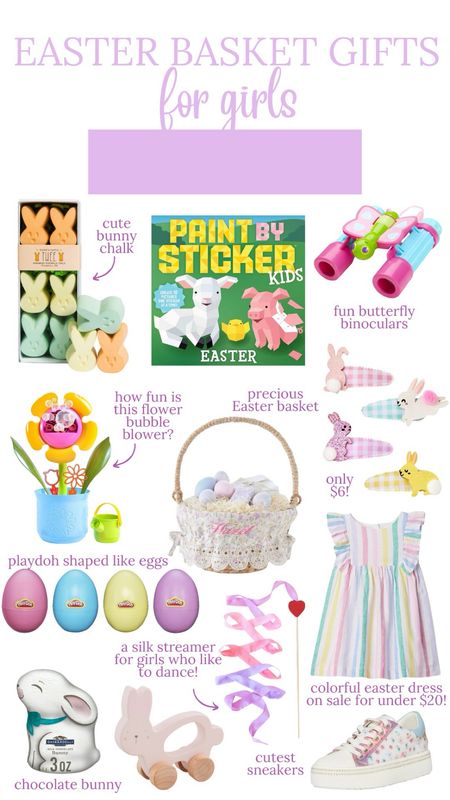 Easter basket gifts for girls, children Easter gift 

#LTKfindsunder100 #LTKkids #LTKfindsunder50