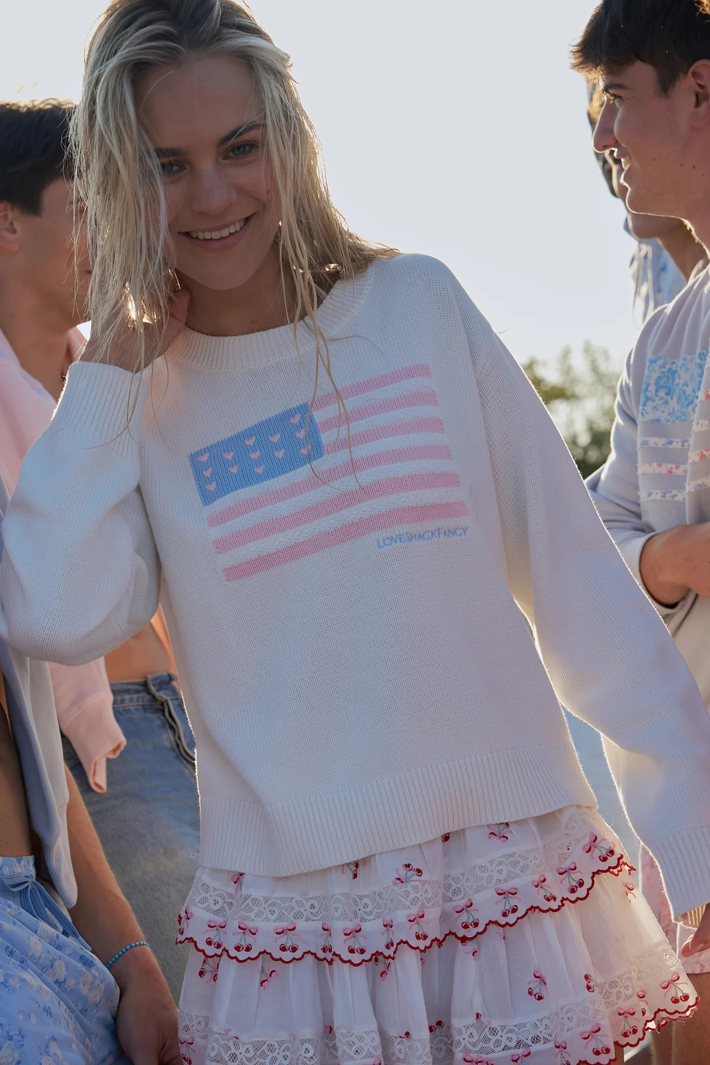 Ty Heritage Flag Pullover | LoveShackFancy