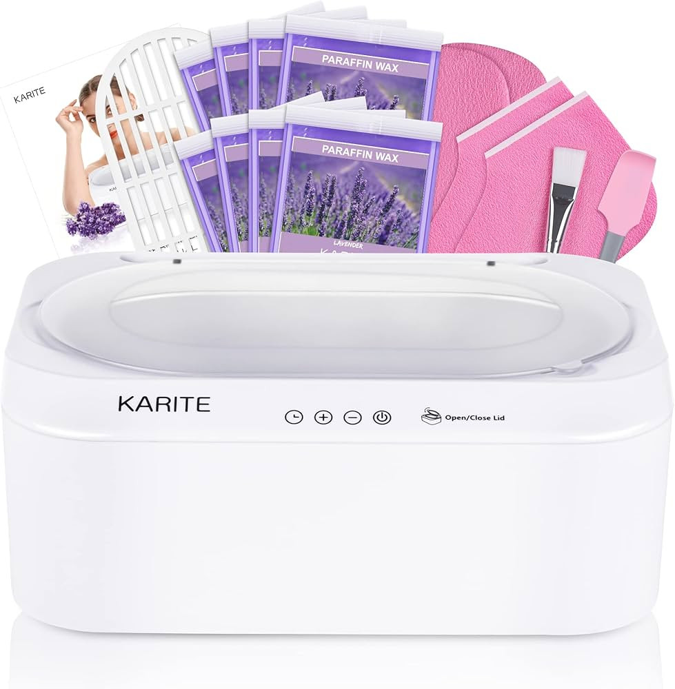 KARITE Paraffin Wax Machine for Hands and Feet with Auto Open Lid, Paraffin Bath,20Min Fast Wax M... | Amazon (US)