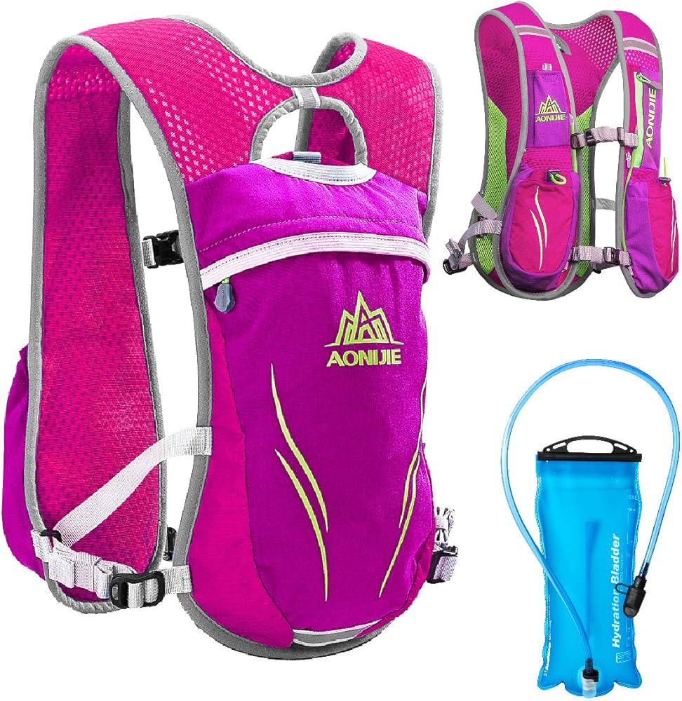 TRIWONDER Hydration Pack Water Backpack 5.5L Outdoors Trail Marathon Running Race Cycling Hiking ... | Amazon (US)