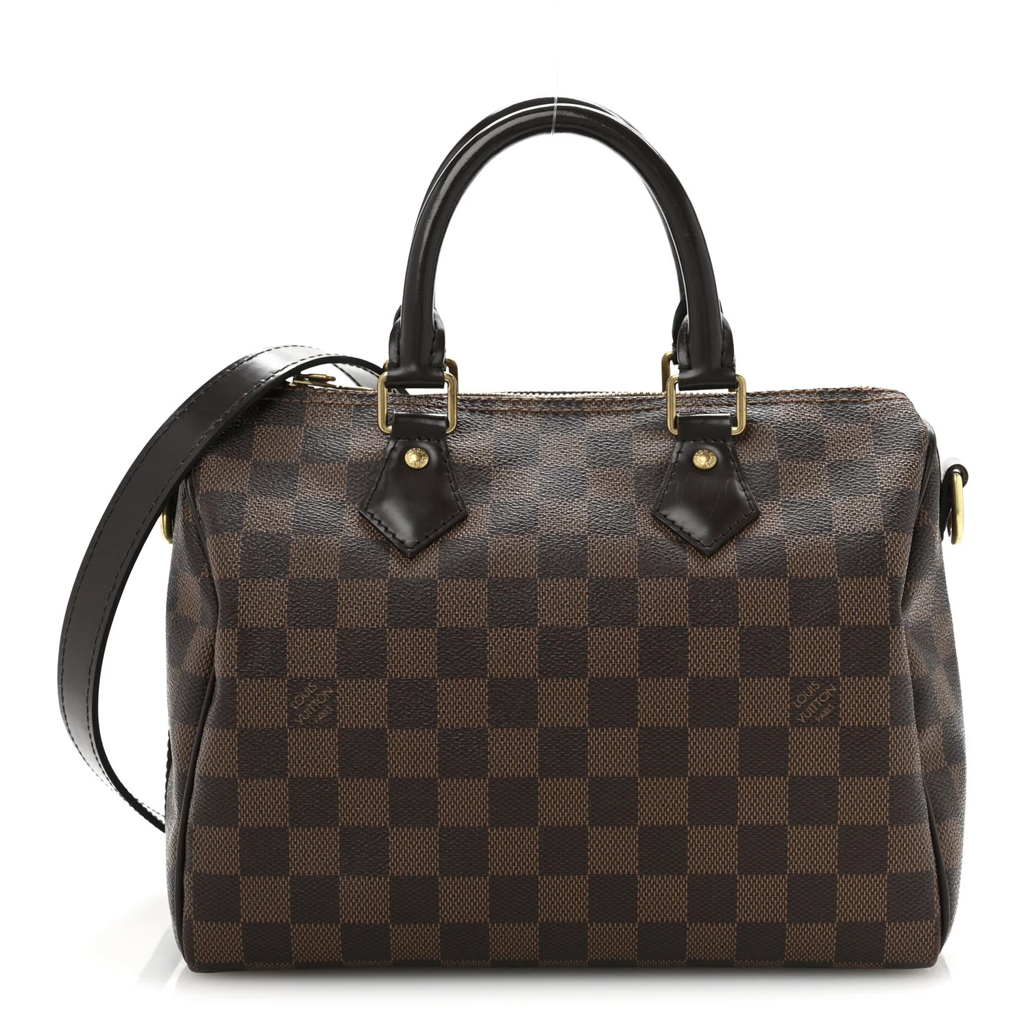 Louis Vuitton Damier Ebene Speedy Bandouliere 25 1730824 | FASHIONPHILE (US)