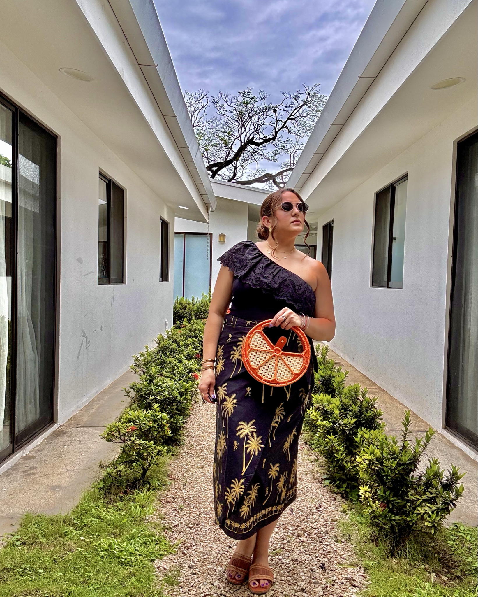 Where is Janise?(the 3rd photo from last)😂  Drinking tequila & eating casado de pescado😮‍💨(the last photo & video). The crew was looking for me to start the party! Little did they know I was on mommy duty & I couldn’t party like they wanted me to.😭😆
BTW bell@s I wish I could link my palm coverup skirt but is a thrift find from a while back & I haven’t found anything like it online. I’ve linked a pair of pants from @sheinofficial that is in the same color scheme & will do the job. My sandals & bag are from @Target As per ushe I’ve linked a similar OOTD through the LTK App. To shop this post here is how:
.
.
.
.
.
.
Jewelry: JanAllureJewelry.com

#LTKTravel #LTKSwim #LTKSummerEdit