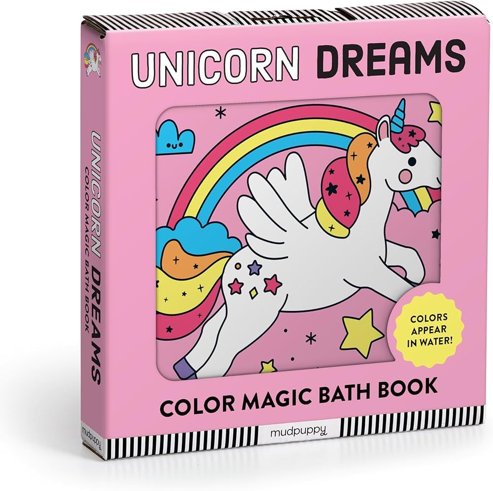 Unicorn Dreams Color Magic Bath Book | Amazon (US)