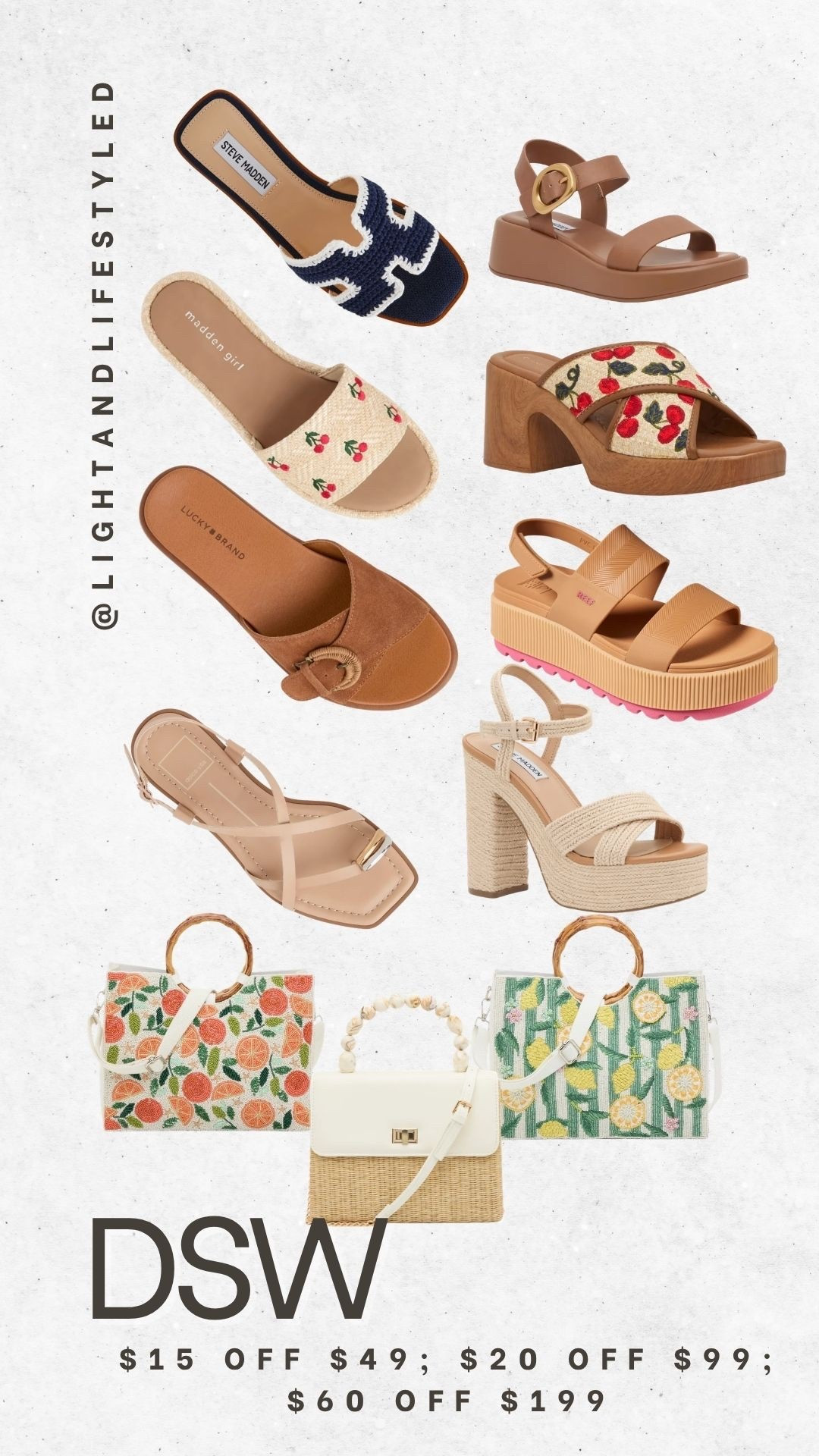 All the shoes I am eyeing at @DSW !! Check out their Earth Day deals now!

$15 off $49; $20 off $99; $60 off $199
Code: EARTHDAY
Dates Valid: 4/22
*Exclusions apply


#LTKootd #LTKOver40 #LTKSeasonal