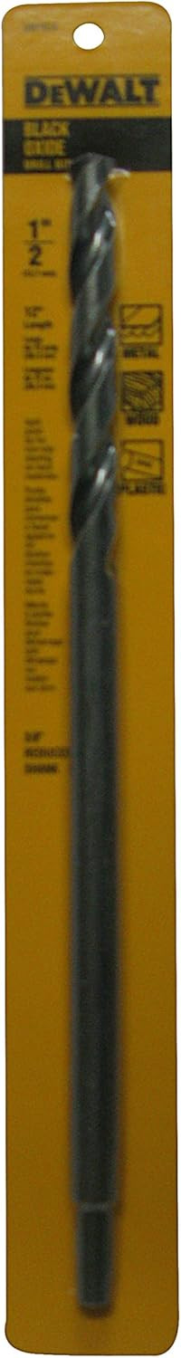 DEWALT Drill Bit, Black Oxide, 1/2-Inch x 12-Inch (DW1614) | Amazon (US)