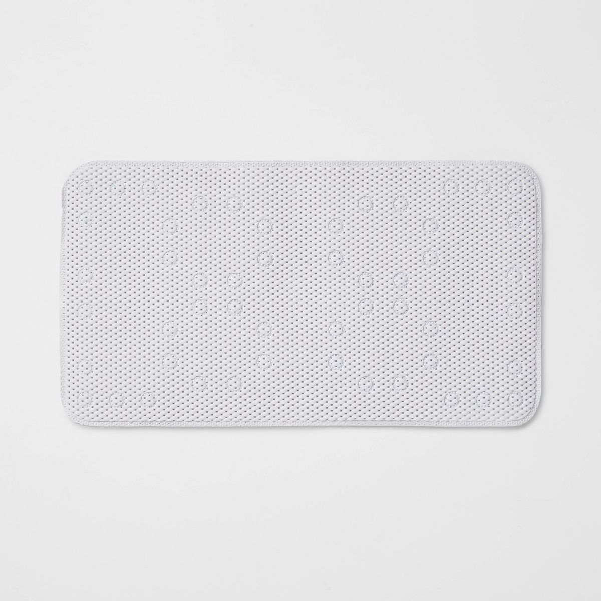 Small Cushion Bath Mat White - Room Essentials™ | Target