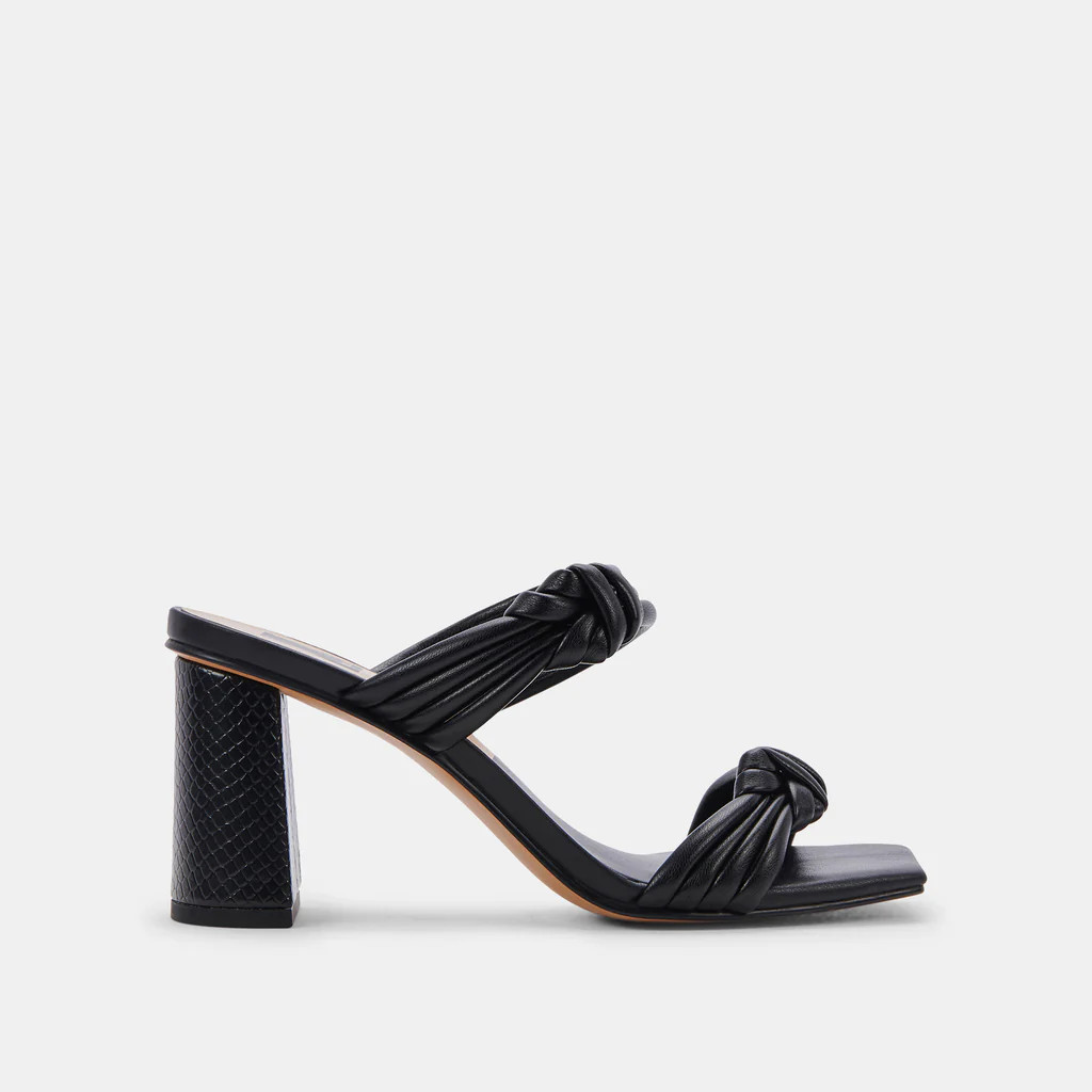 PAMA HEELS BLACK STELLA | DolceVita.com