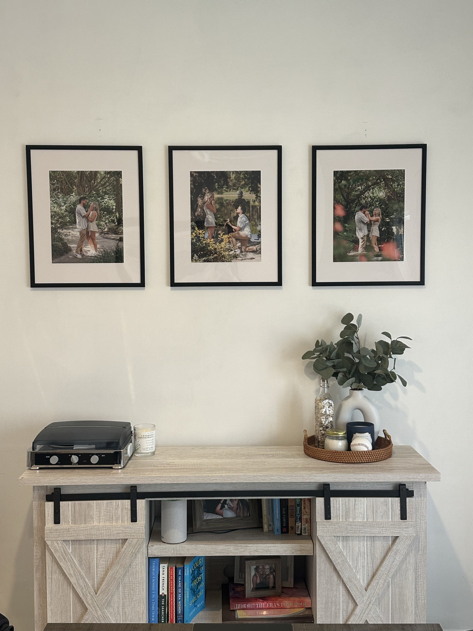 Our Dining Room sideboard (we use it to hold games and books!)

#LTKHome