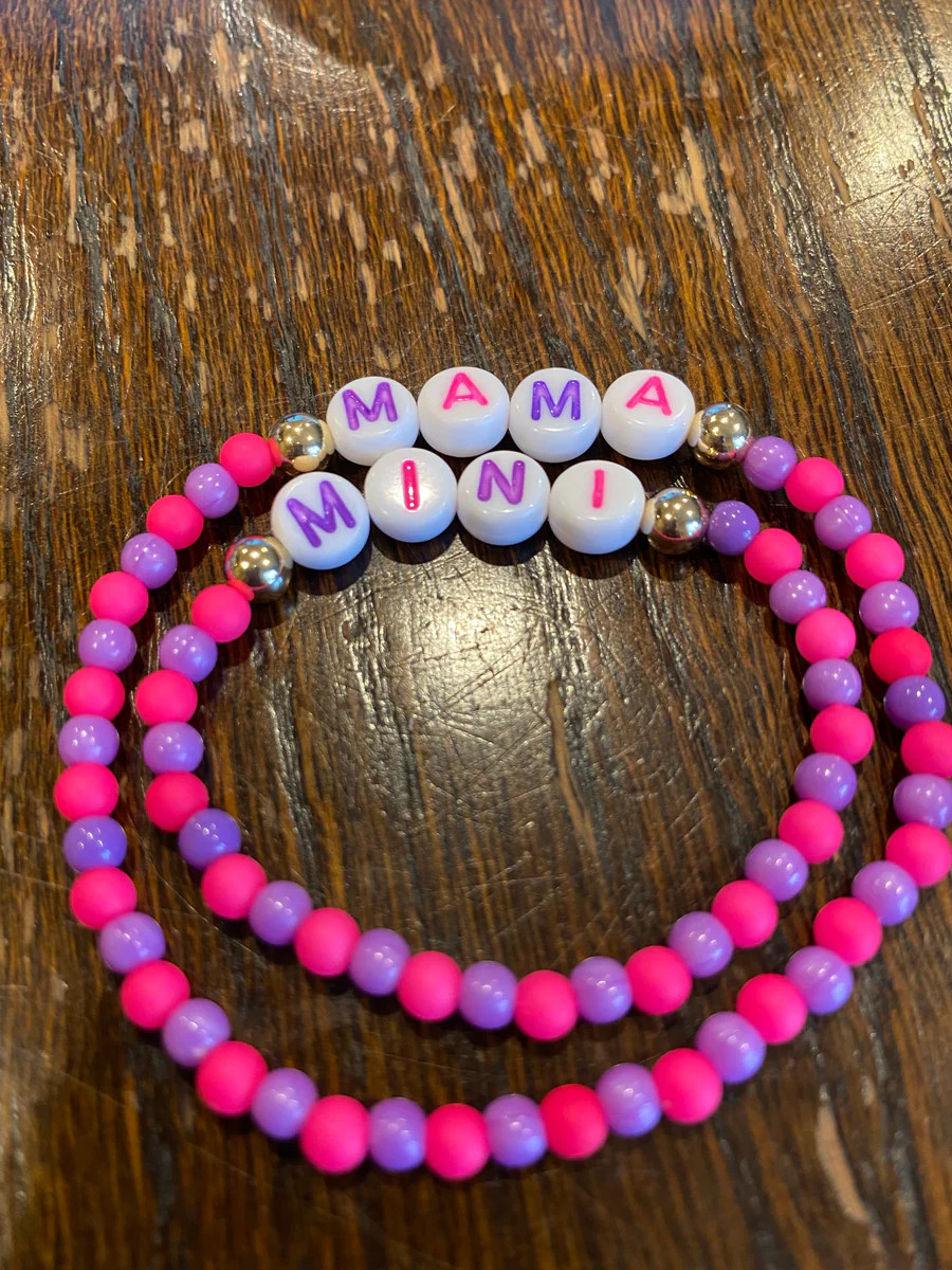 Mama + mini bracelet | Just Bead it By Rachel