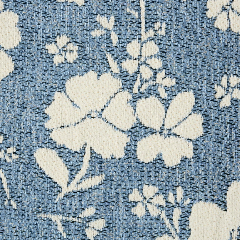 The Pioneer Woman Elmbrook Wildflower Cloudwalk Anti-Fatigue Comfort Mat, Blue, 20" x 32" | Walmart (US)