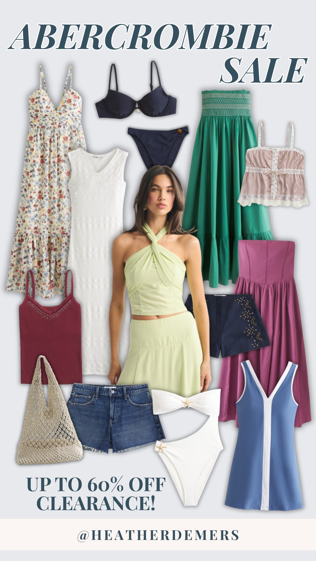 Abercrombie Sale happening now! 🎉

Lots of cute dresses & summer pieces! Limited sizes in stock but so many great pieces!

Most things are 20% off - but clearance is up to 60% off! *currently says valid until 6/17* :) No code needed!

#LTKSeasonal #LTKSaleAlert