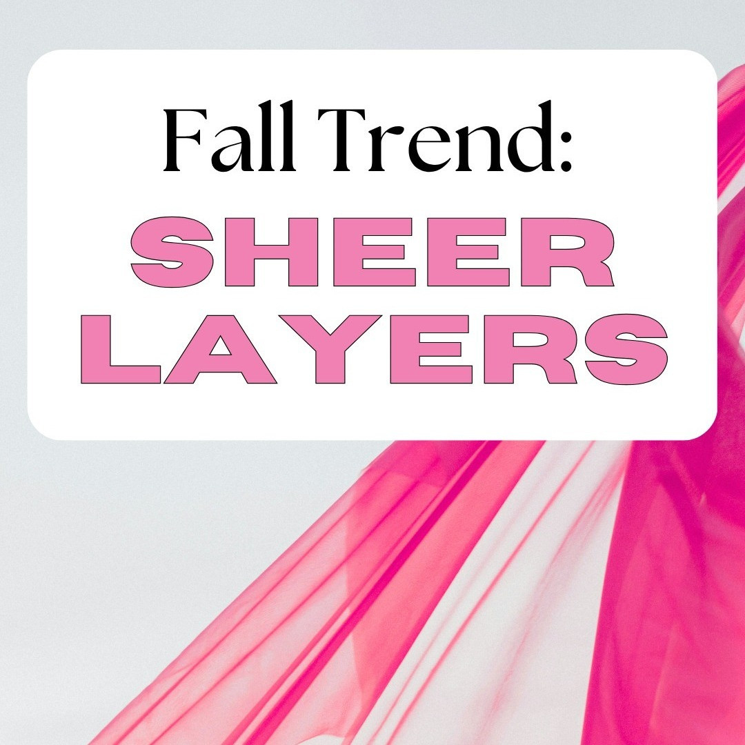 Don't be scared of the sheer layers trend for fall 2026. 

This look can be achieved through sheer sleeves, lace details or layering up.  

 #LTKootd #LTKOver40 #LTKMidsize