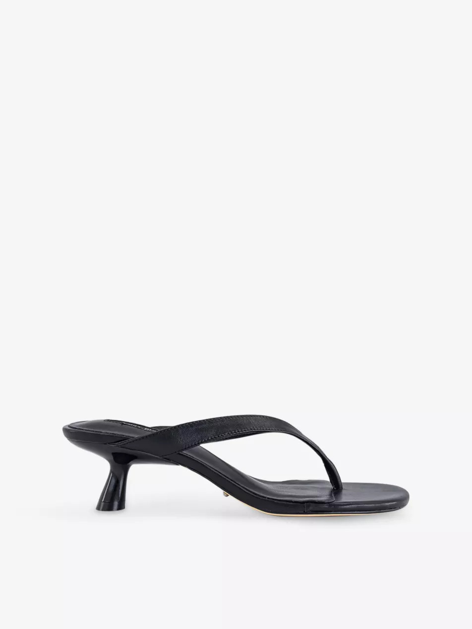 Krista Heeled Leather Sandals | Selfridges