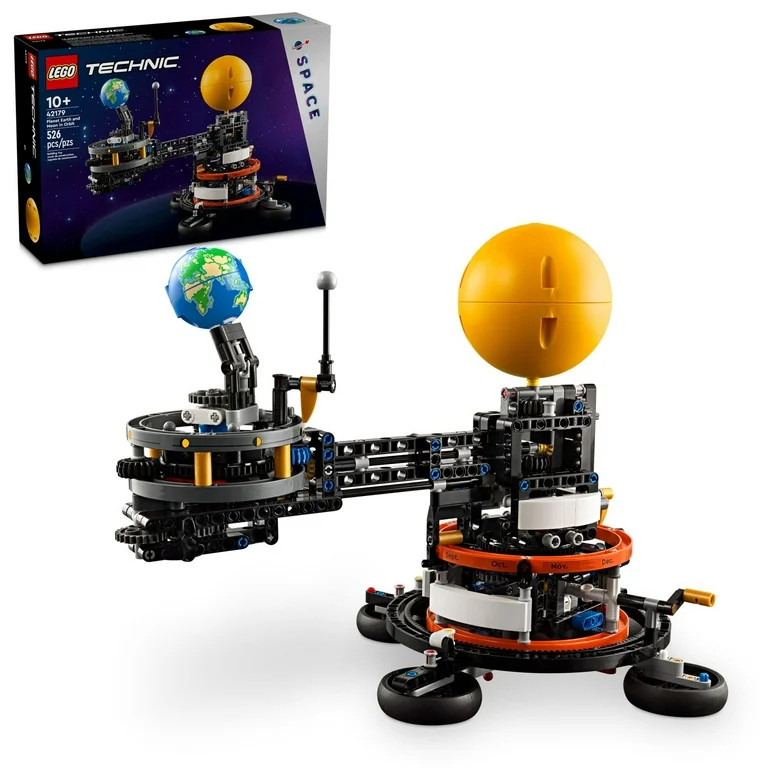 LEGO Technic Planet Earth and Moon in Orbit Building Set, Outer Space Birthday Gift for 10 Year O... | Walmart (US)