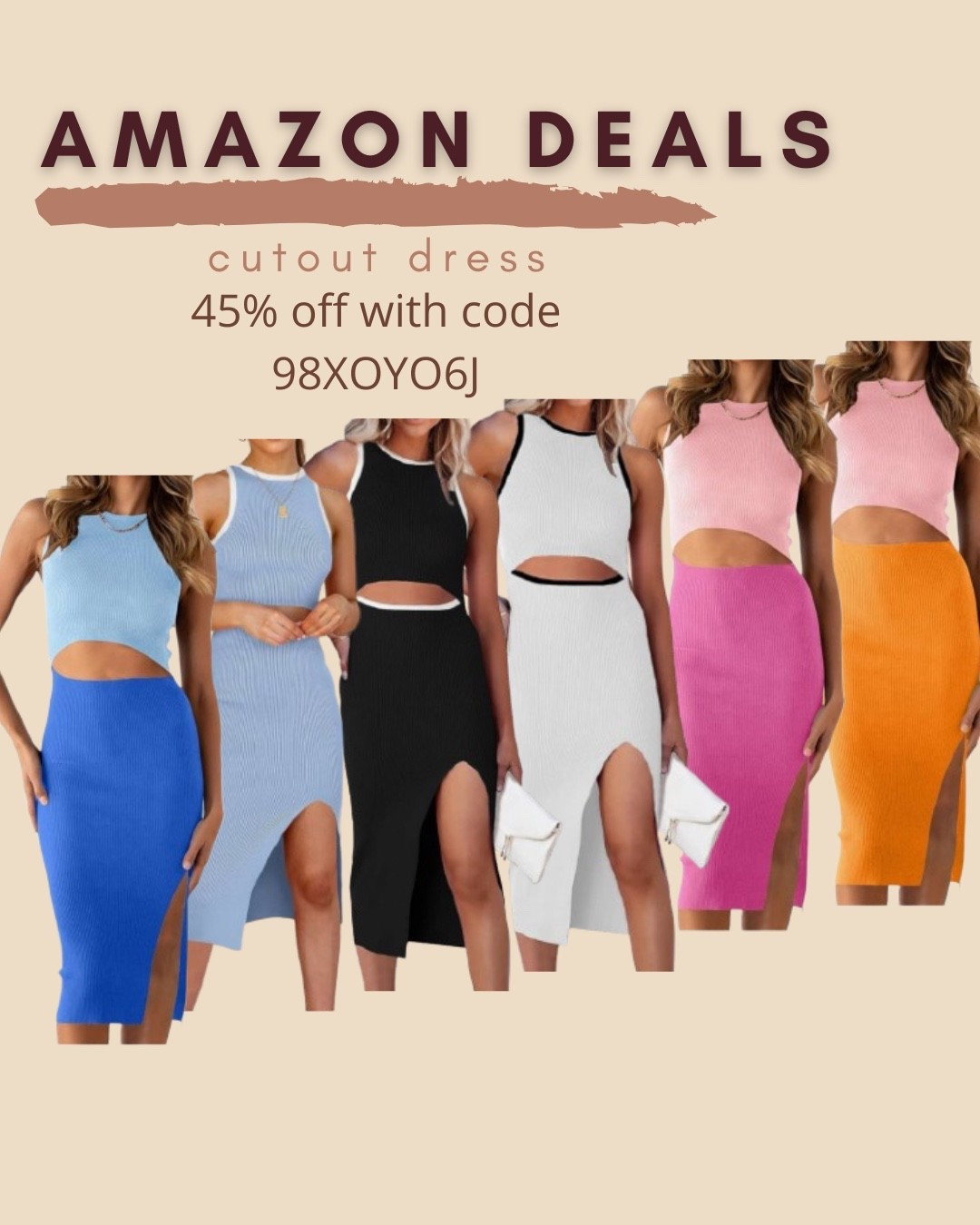 $14 ends 6/8

Amazon fashion
Amazon deals
Cutout dress
Party dress
Vacation dress
Date night outfit

#LTKSaleAlert