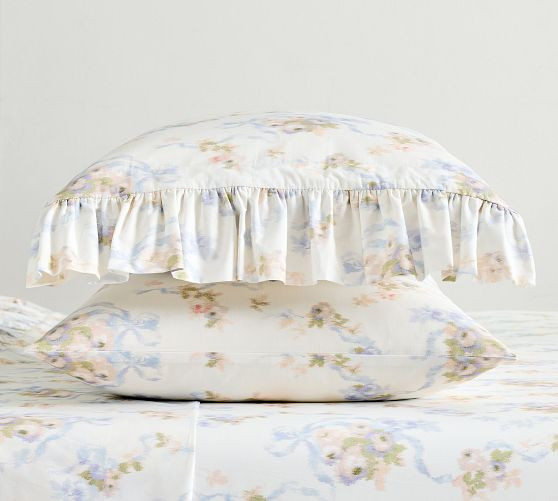 Manorbrooke Bouquet Printed Pillowcases - Set of 2 | Pottery Barn (US)