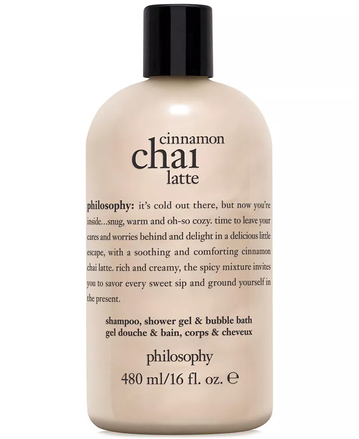 philosophy Cinnamon Chai Latte Shampoo, Shower Gel & Bubble Bath, 16 oz., Created for Macy's & Re... | Macys (US)