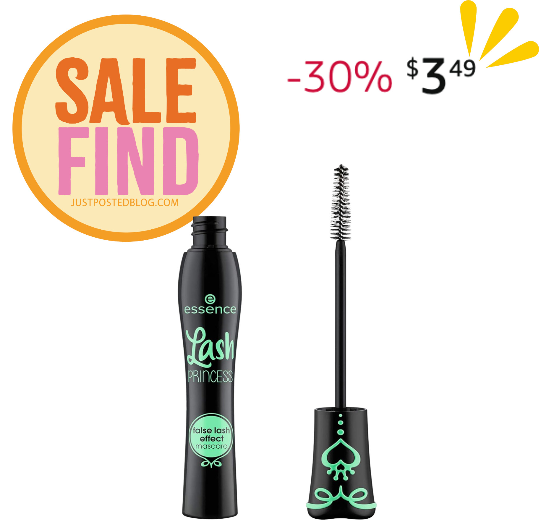 Essence mascara on sale fro ONLY $3!!! 

 