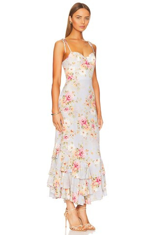 Yumi Kim Baxter Maxi Dress in New Day Blue from Revolve.com | Revolve Clothing (Global)