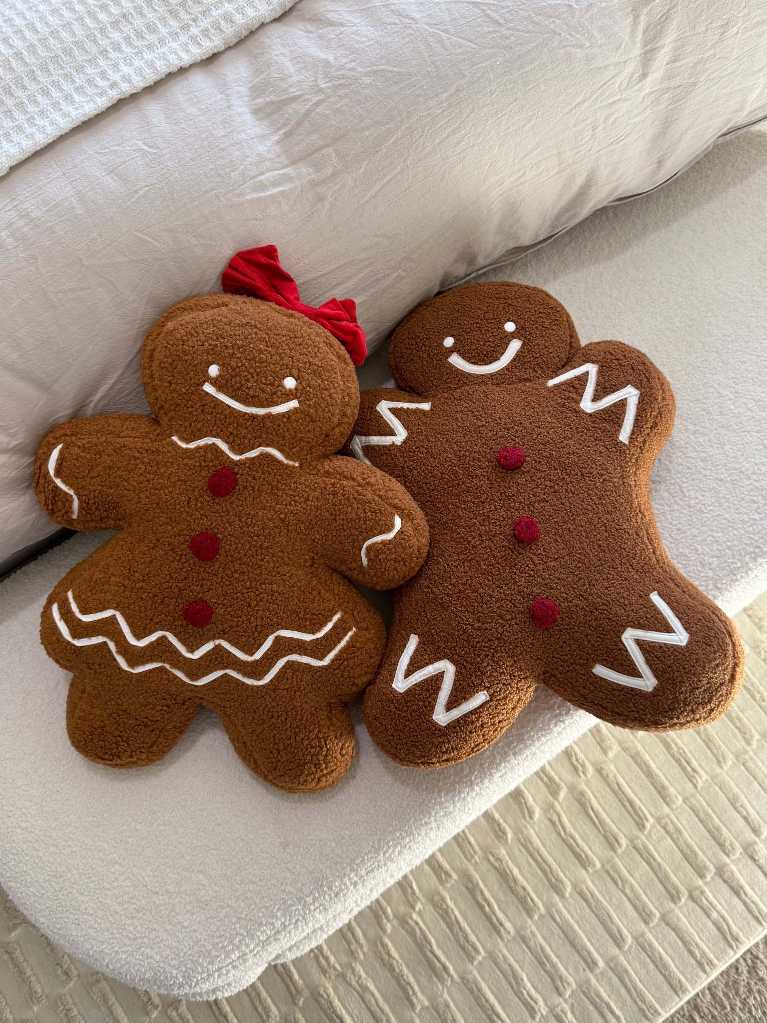 Gingerbread pillows🧸♥️🎅🏼