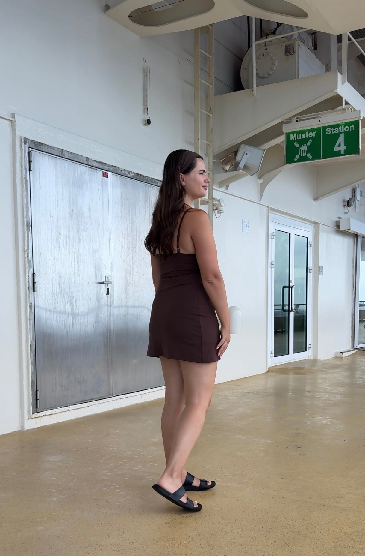 Wearing a brown exercise dress on our cruise! Great daytime outfit for a day at sea  

#LTKSeasonal #LTKStyleTip #LTKTravel