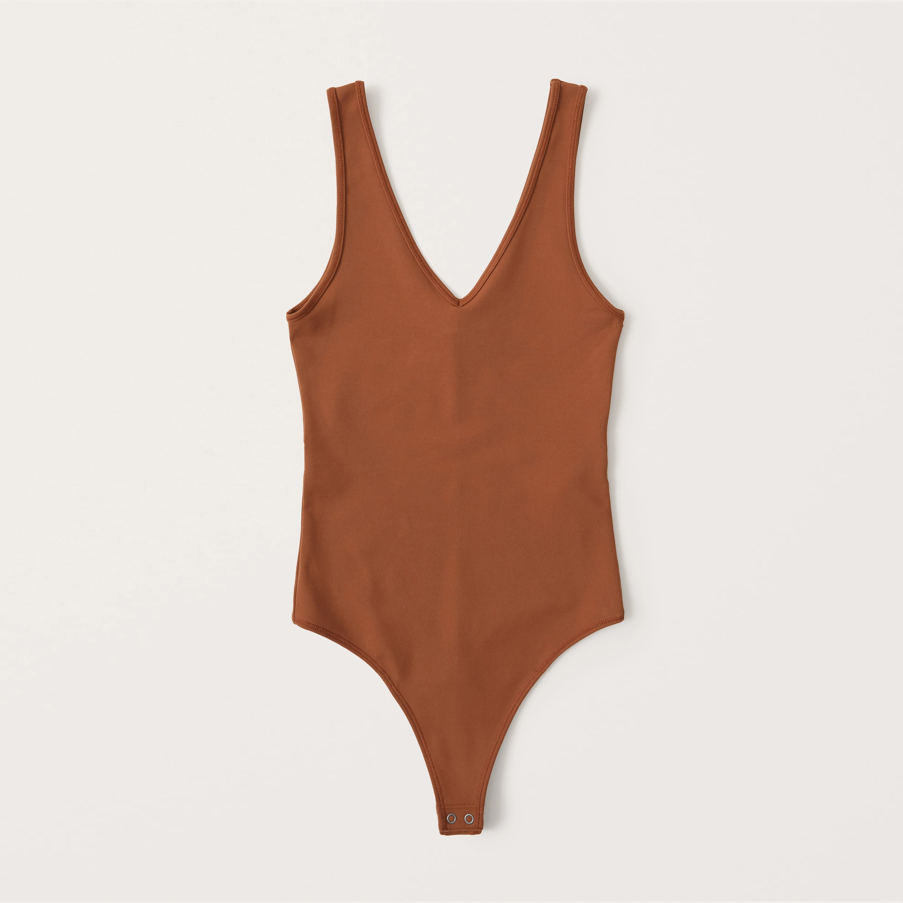 Women's Seamless V-Neck Bodysuit | Women's Tops | Abercrombie.com | Abercrombie & Fitch (US)