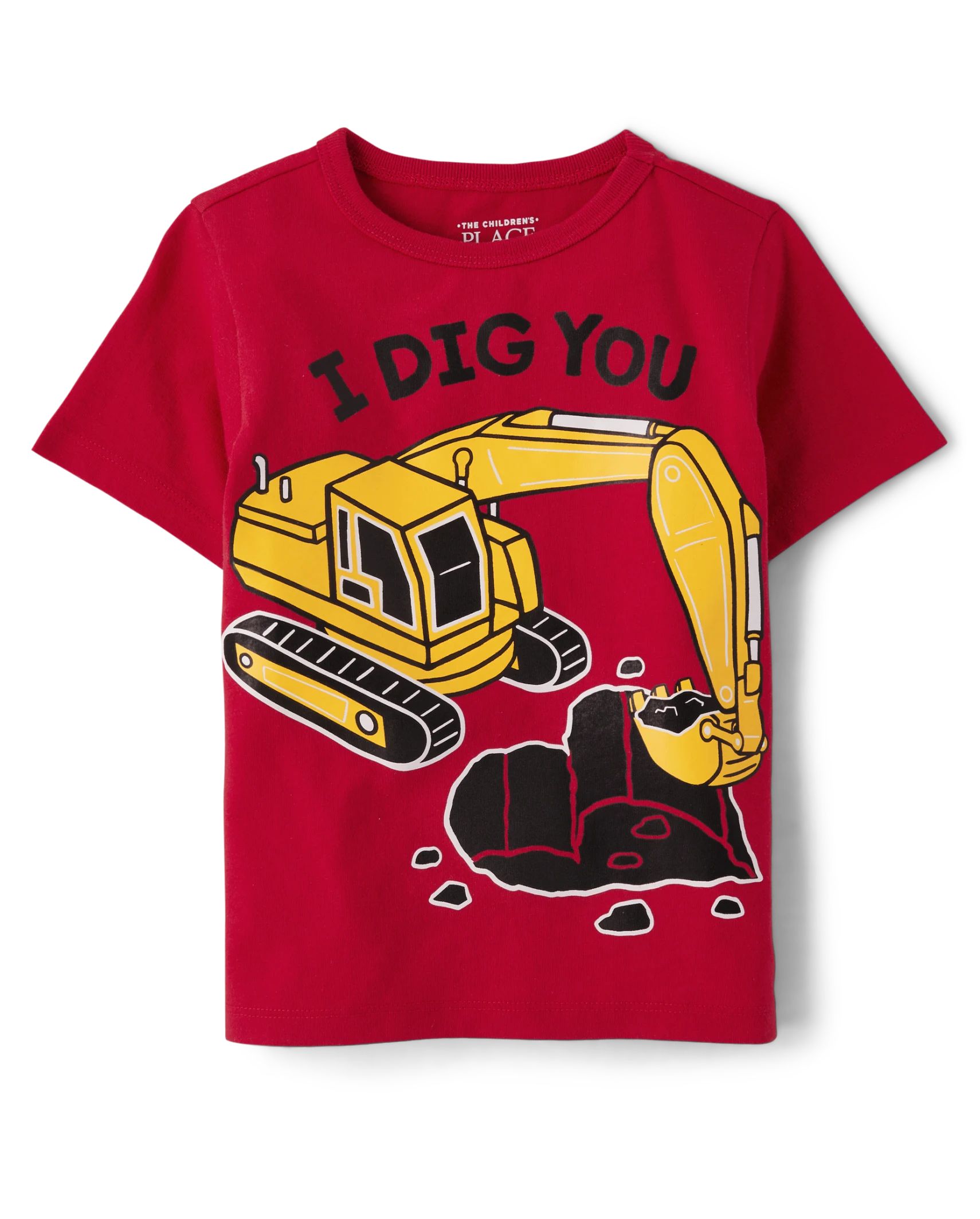 Baby And Toddler Boys I Dig You Graphic Tee - classicred | The Children's Place
