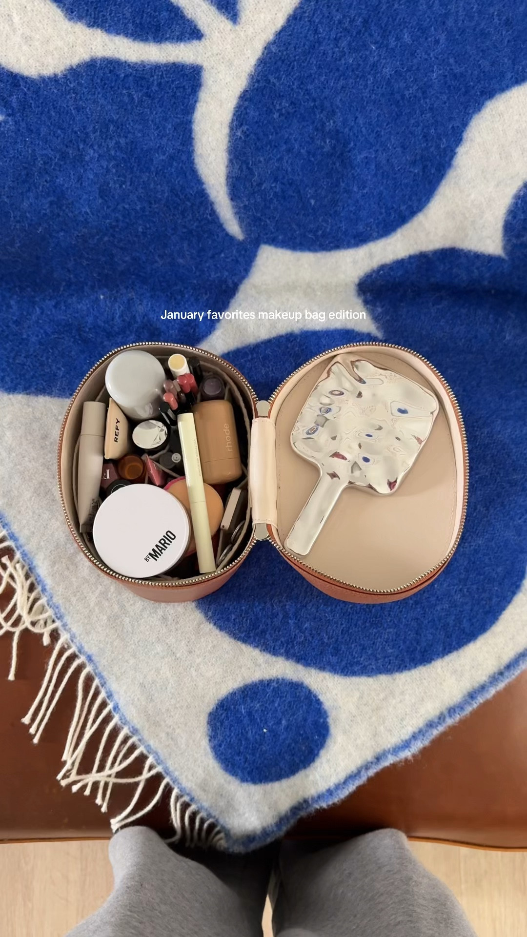 January makeup favorites 
Saie vanity case
Makeup bag favorites 
Natural makeupp

#LTKWatchNow #LTKBeauty