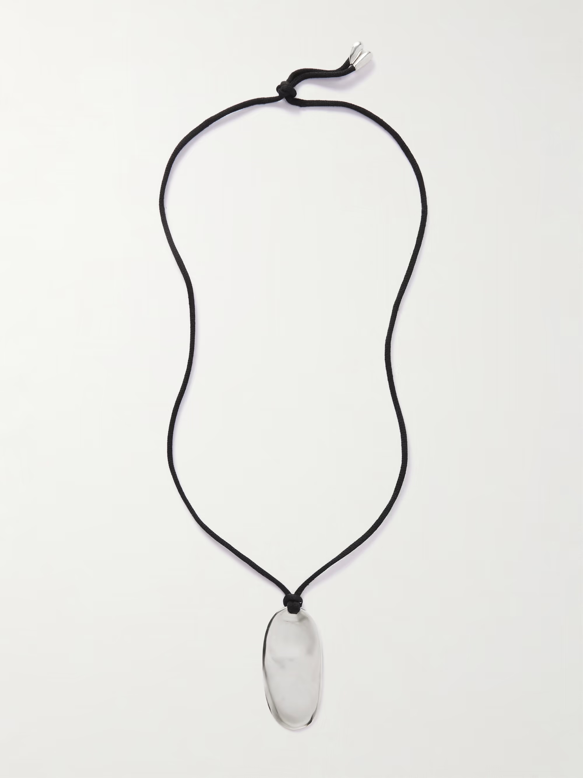 Janet sterling silver and cord necklace | NET-A-PORTER (UK & EU)