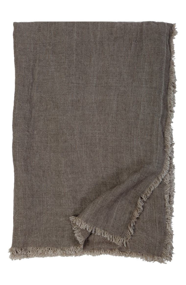 Laurel Oversized Linen Throw Blanket | Nordstrom