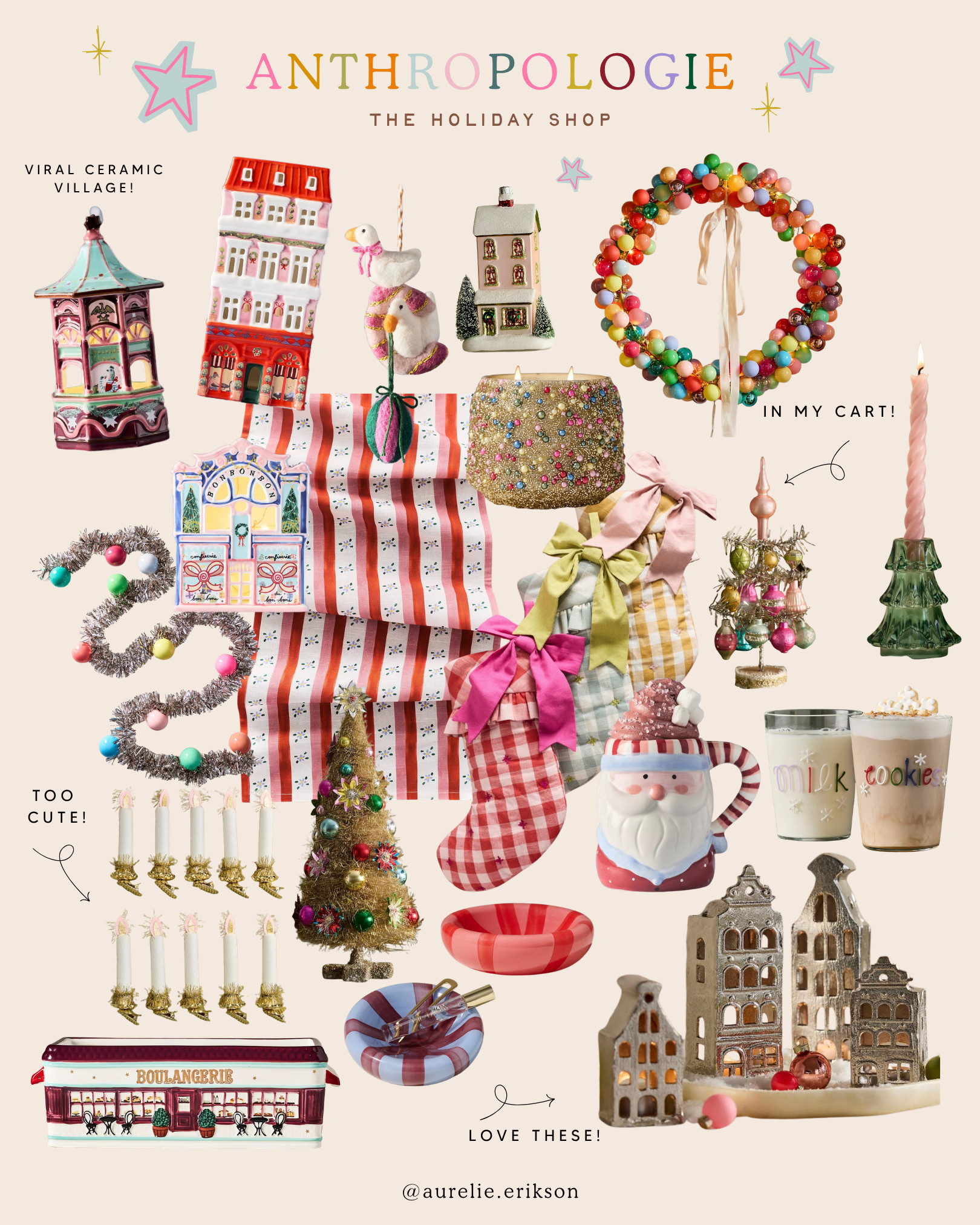 Anthropologie’s whimsical Christmas collection is SO dreamy 🎄✨ Think playful ornaments, vintage-inspired details, colorful holiday decor, and the most magical Christmas touches. Perfect for adding a little ✨whimsy✨ to your holiday home! 🎀❤️ #Anthropologie #AnthroHome #ChristmasDecor #HolidayDecor #WhimsicalChristmas #ChristmasOrnaments #ChristmasHome #HolidayHome #AnthropologieHome 

 #LTKSeasonal #LTKHome #LTKKids