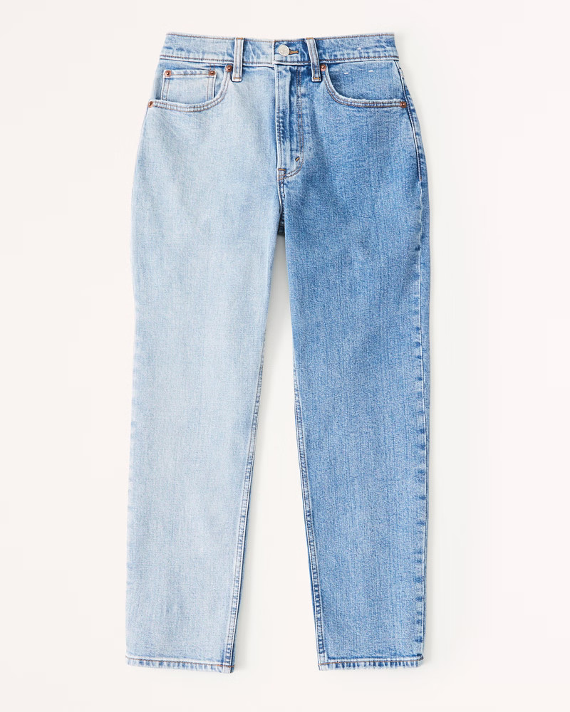 Curve Love High Rise Mom Jeans | Abercrombie & Fitch (US)