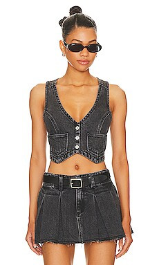 Chloe Vest
                    
                    Abrand | Revolve Clothing (Global)