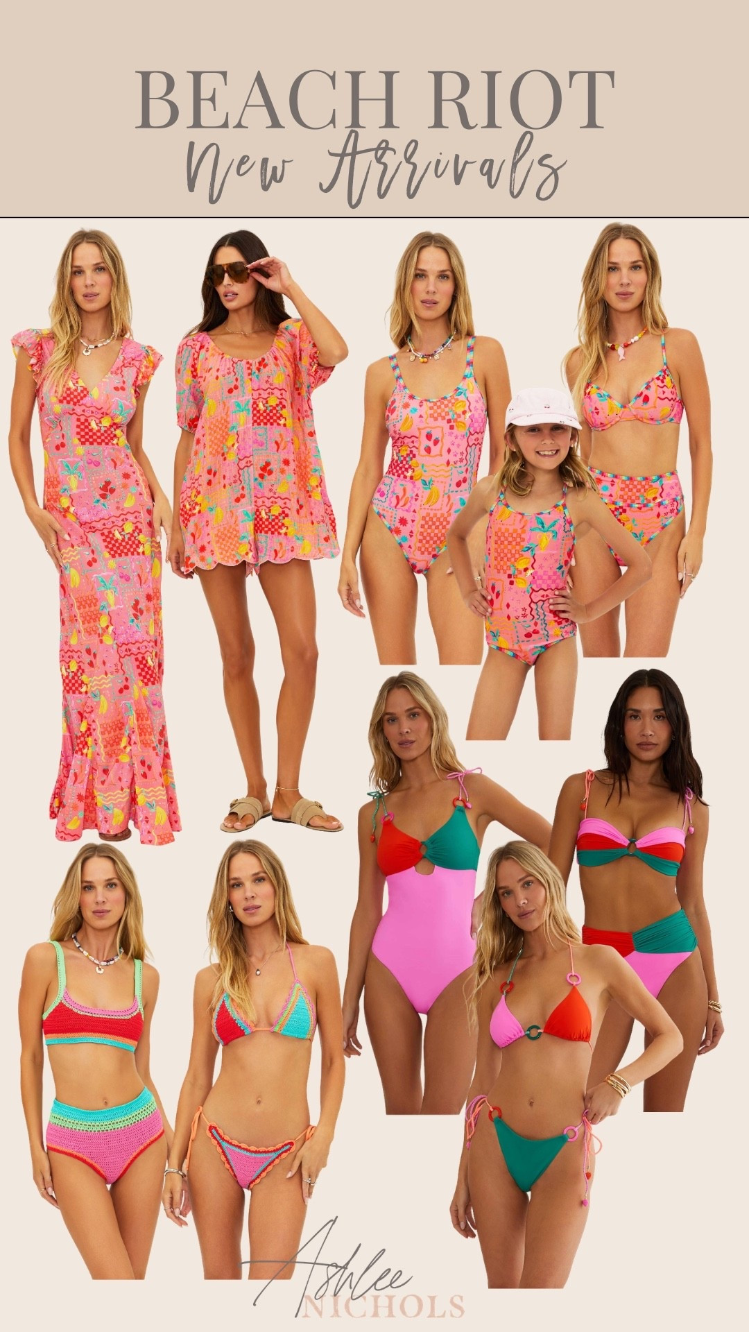 Beach Riot new arrivals!

Colorblock swim, mommy and me swim, vacation dress, beach vacation, resort wear 

#LTKKids #LTKSeasonal #LTKSwim