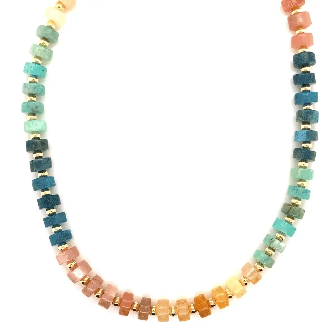 Cara Candy Gemstone Necklace | MaLi Beads