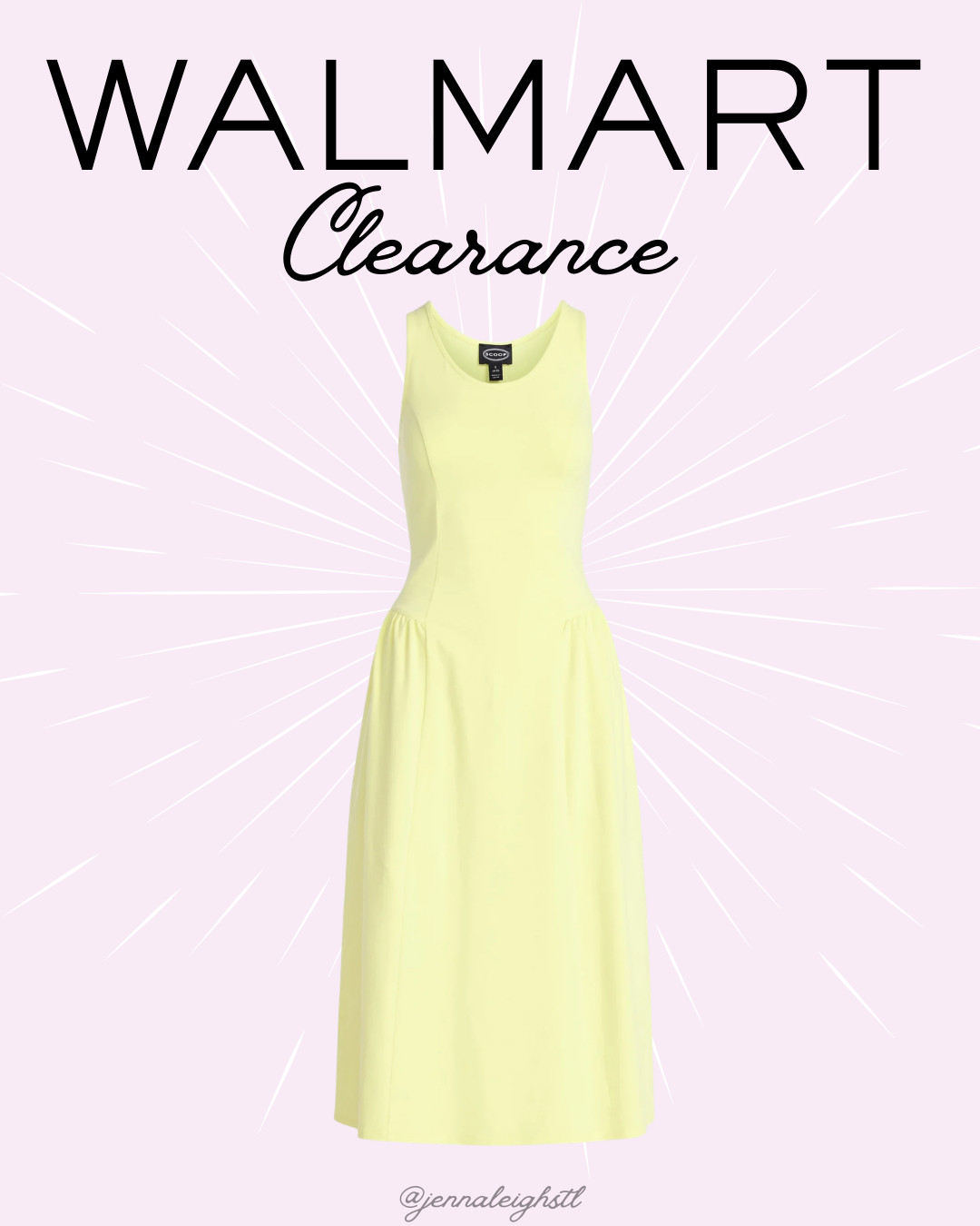 $11 dress alert 🚨 Walmart’s popular Scoop midi dress is over half off. 

 #LTKSeasonal #LTKSaleAlert #LTKMidsize