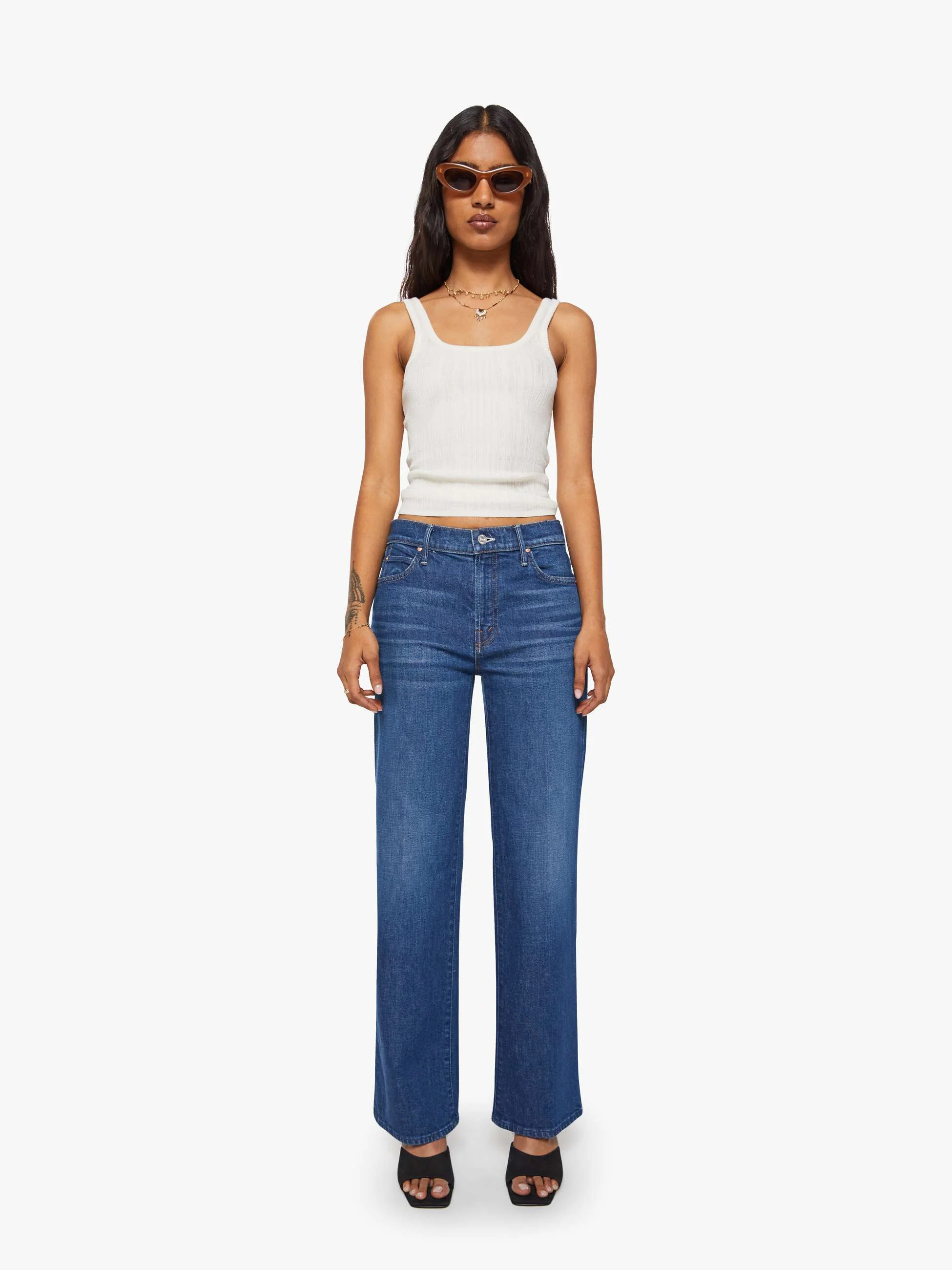 PETITES The Lil Kick It - Made In The Shade | Mother Denim