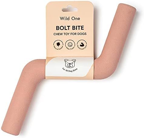 Amazon.com : Wild One Bolt Bite Dog Toy 100% Natural Rubber, Fun to Chew, Chew Toy, Treat Dispens... | Amazon (US)