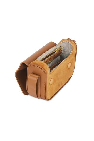 The Galina Mini Handbag in Maple | Revolve Clothing (Global)