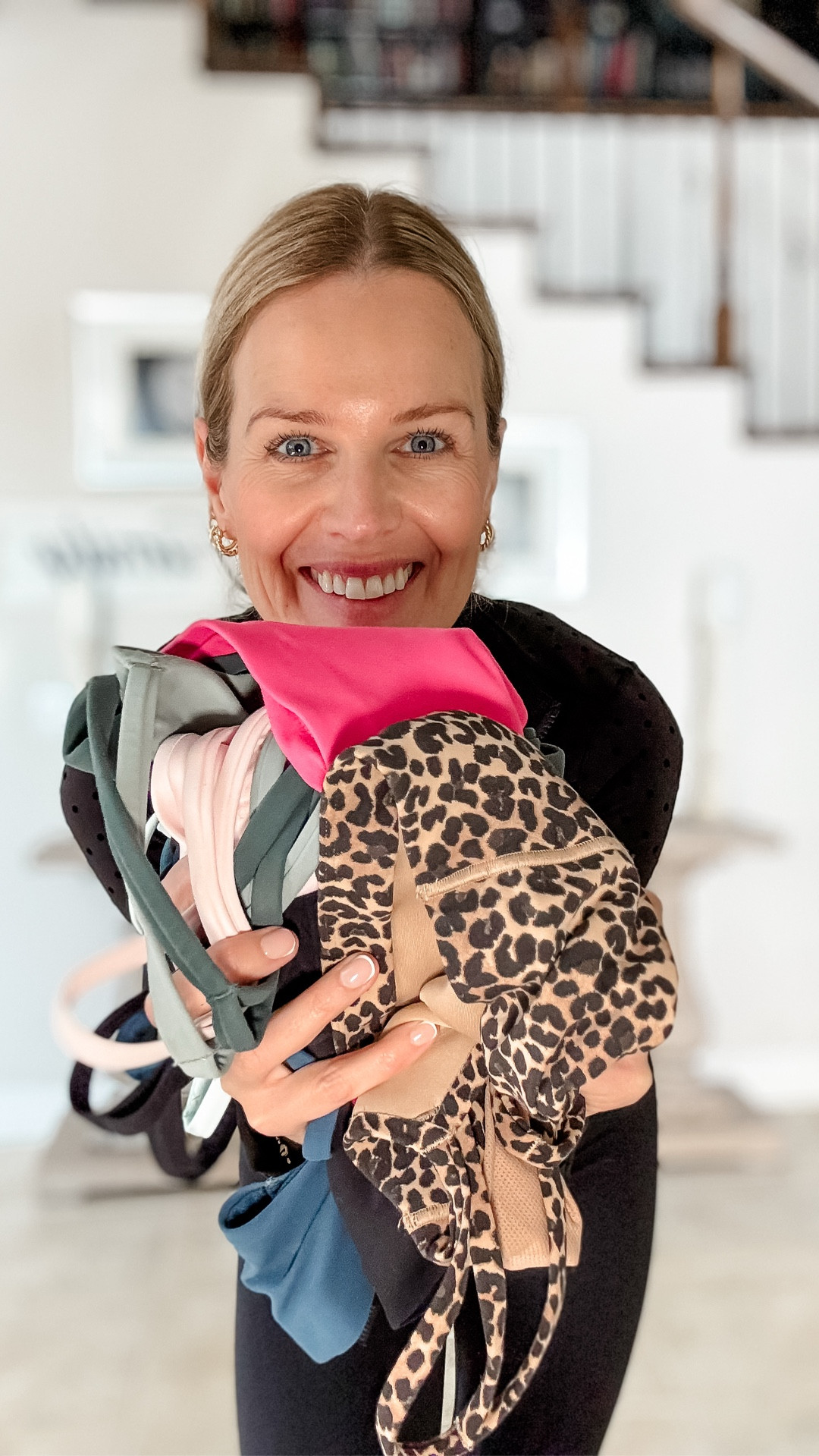 I’d say I have one for every day of the week… but there aren’t 10 days in a week 😜 These dupe sports bras are 💯. Only $20, insanely soft and comfy, no annoying pads and they’re always dropping new colors and prints. A couple of colors aren’t live online yet, but I’ll link as soon as they are—make sure to turn on restock notifications if they don’t have your size as they update all the time. 😘

#LTKfitnessgoals #LTKActive #LTKOver40